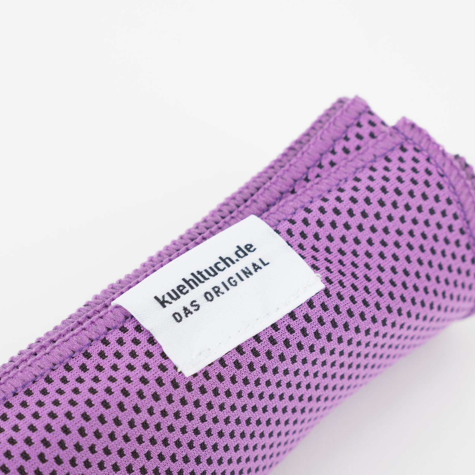 Kuehltuch flieder lila purple Rolle